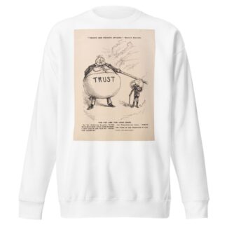The fat and the lean issue by Thomas Nast Sweatshirt