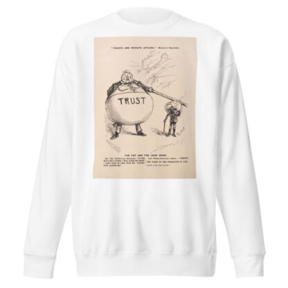 The fat and the lean issue by Thomas Nast Sweatshirt