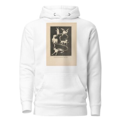 ‘Jump on to my beautiful curly tail’ by Jean de Bosschère Hoodie