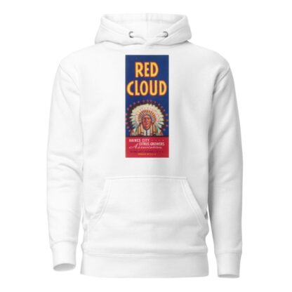 Red Cloud Citrus Label by Anonymous Hoodie