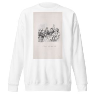 Praise of Chicken by J. J. Grandville Sweatshirt