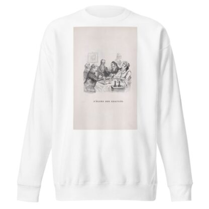 Praise of Chicken by J. J. Grandville Sweatshirt
