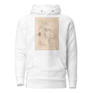 At the Brasserie Hanneton by Henri de Toulouse-Lautrec Hoodie