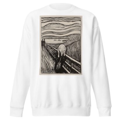 The Scream by Edvard Munch Sweatshirt