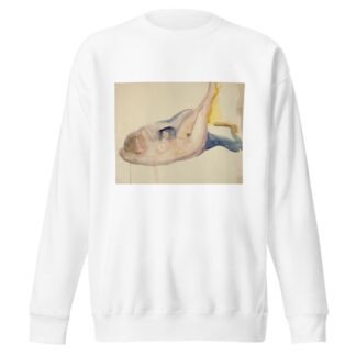 Liggende akt med hevede ben by Edvard Munch Sweatshirt