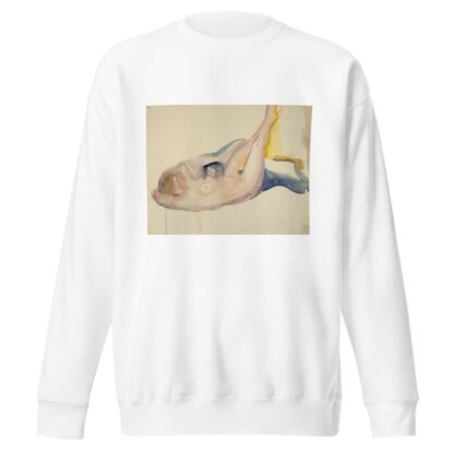 Liggende akt med hevede ben by Edvard Munch Sweatshirt