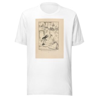 ‘Don’t go away, my dear friend,’ said the Fox by Jean de Bosschère T-Shirt