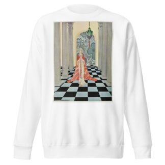 Cadmus beheld a female figure, wonderfully beautiful by Virginia Frances Sterrett Sweatshirt