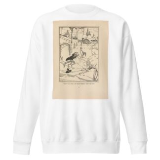 ‘Don’t go away, my dear friend,’ said the Fox by Jean de Bosschère Sweatshirt