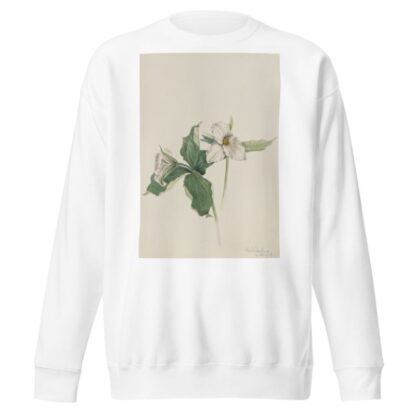 Wake-Robin by Mary Vaux Walcott Sweatshirt