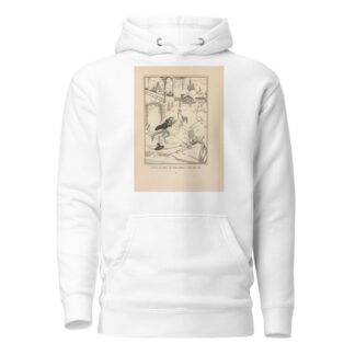 ‘Don’t go away, my dear friend,’ said the Fox by Jean de Bosschère Hoodie