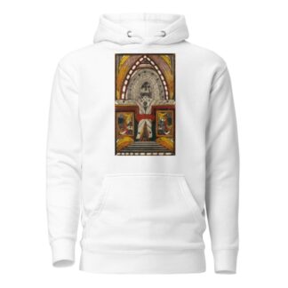 Die Kreuzigung meiner Wenigkeit, auf der Biskaya,=Haven=Insel, im stillen Ozean, im Späht=Sommer, 1,876 by Adolf Wölfli Hoodie