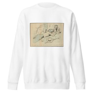 Calino poète by Fernand Louis Gottlob Sweatshirt