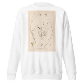 Herbier de la flore française Pl.0013 by Louis Antoine Cusin Sweatshirt