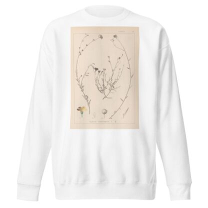 Herbier de la flore française Pl.0013 by Louis Antoine Cusin Sweatshirt