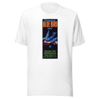 Caruso’s Blue Bird Brand Fruit Label by Anonymous T-Shirt