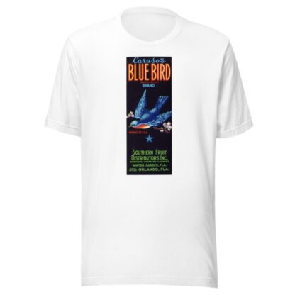 Caruso’s Blue Bird Brand Fruit Label by Anonymous T-Shirt