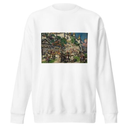 With bears in Siberia by Konstantin Alexeevich Korovin Sweatshirt
