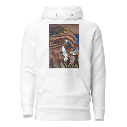 With Trumpet and Drum by Maxfield Parrish Hoodie