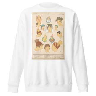 Greco-Roman – Hats, coiffures by Paul Louis de Giafferri Sweatshirt