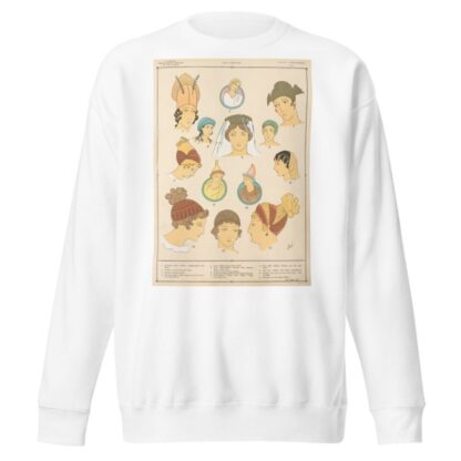 Greco-Roman – Hats, coiffures by Paul Louis de Giafferri Sweatshirt