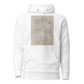 ‘Wiggle Much’ Sketches by Herbert Crowley Hoodie