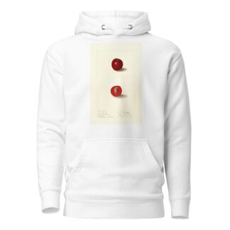 Prunus domestica: Free Silver by Ellen Isham Schutt Hoodie