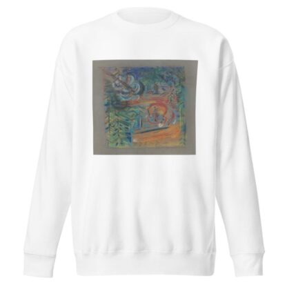 Shot Fox by Arnold Peter Weisz-Kubínčan Sweatshirt