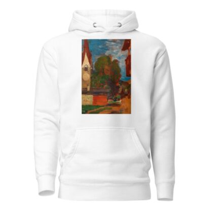 Kirche in Taufers by Tina Blau Hoodie