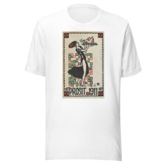 New Years Card; Cheers 1911 by Hans Kalmsteiner T-Shirt