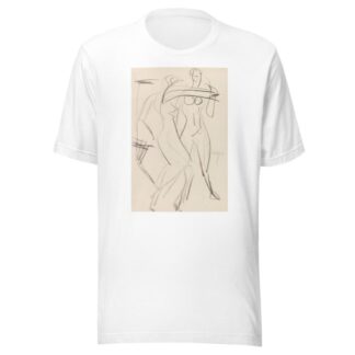 Zwei weibliche Akte by Ernst Ludwig Kirchner T-Shirt