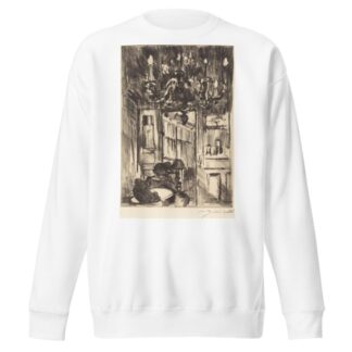 Interior by Lovis Corinth Sweatshirt