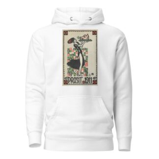 New Years Card; Cheers 1911 by Hans Kalmsteiner Hoodie