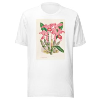 Cattleya Lawrenceana by Jean Jules Linden T-Shirt