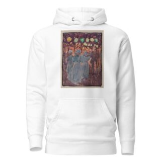 Night scene with three women in blue by Maurice Prendergast Hoodie
