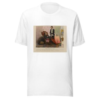Diable Respectons les convenances by Honoré Daumier T-Shirt