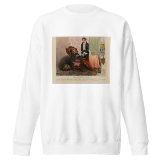 Diable Respectons les convenances by Honoré Daumier Sweatshirt