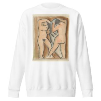 Two women after bath by Mikuláš Galanda Sweatshirt