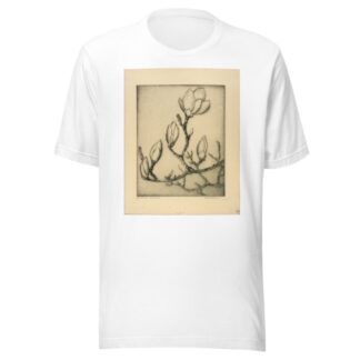 April Buds–Magnolia by Bertha Jaques T-Shirt