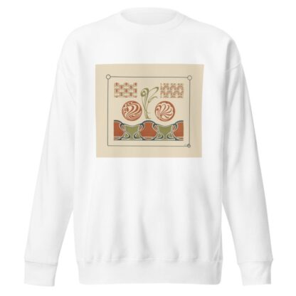 Abstract design based on organic shapes and arabesques. by Maurice Pillard Verneuil Sweatshirt