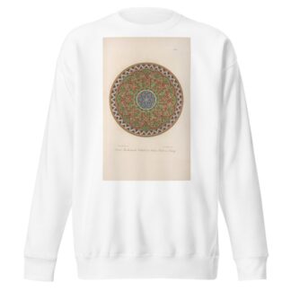 Mosaik-Rosette aus der Vorhalle der Markus-Kirche zu Venedig by Friedrich Maximilian Hessemer Sweatshirt