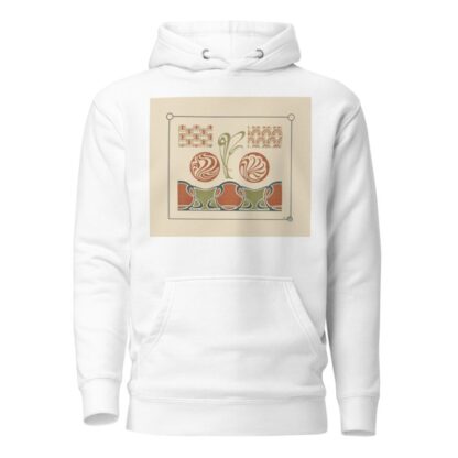 Abstract design based on organic shapes and arabesques. by Maurice Pillard Verneuil Hoodie