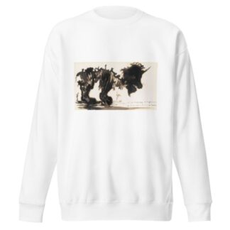 C’est Dans Une De Ses Promenades Qu’il Rencontra Nabuchodonosor by Victor Hugo Sweatshirt