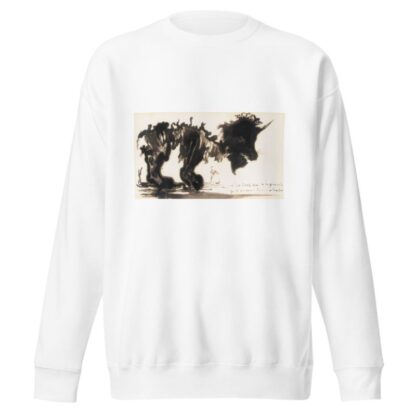 C’est Dans Une De Ses Promenades Qu’il Rencontra Nabuchodonosor by Victor Hugo Sweatshirt