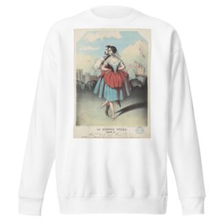 La Redowa polka danced by Madelle Cerito and Monsr. St. Leon by J. Bouvier Sweatshirt