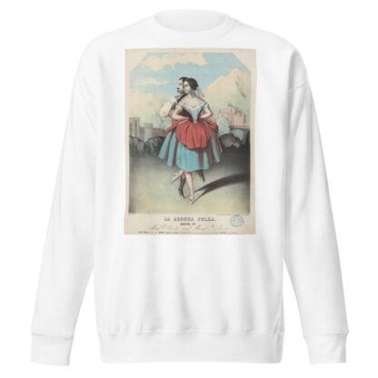 La Redowa polka danced by Madelle Cerito and Monsr. St. Leon by J. Bouvier Sweatshirt