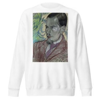 Portrait of Włodzimierz Nawrocki by Stanisław Ignacy Witkiewicz Sweatshirt
