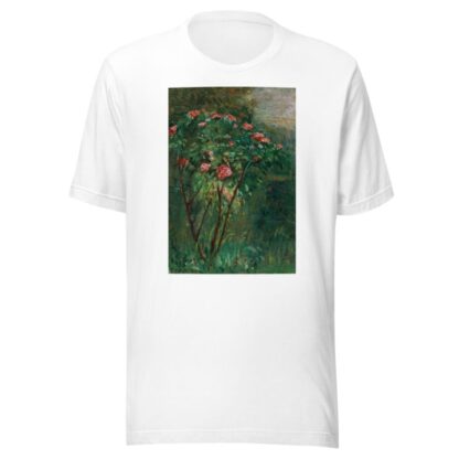 Le rosier fleuri by Gustave Caillebotte T-Shirt
