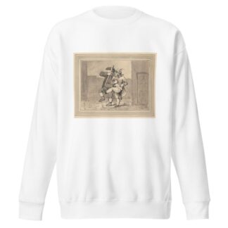 Journey of Dr. Johnson and James Boswell to Scotland Pl.20 by Samuel Collings Sweatshirt