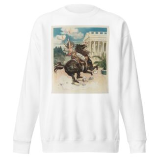 Cupid at the White House by Carl Hassmann Sweatshirt